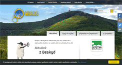 Desktop Screenshot of poznavejtebeskydy.cz